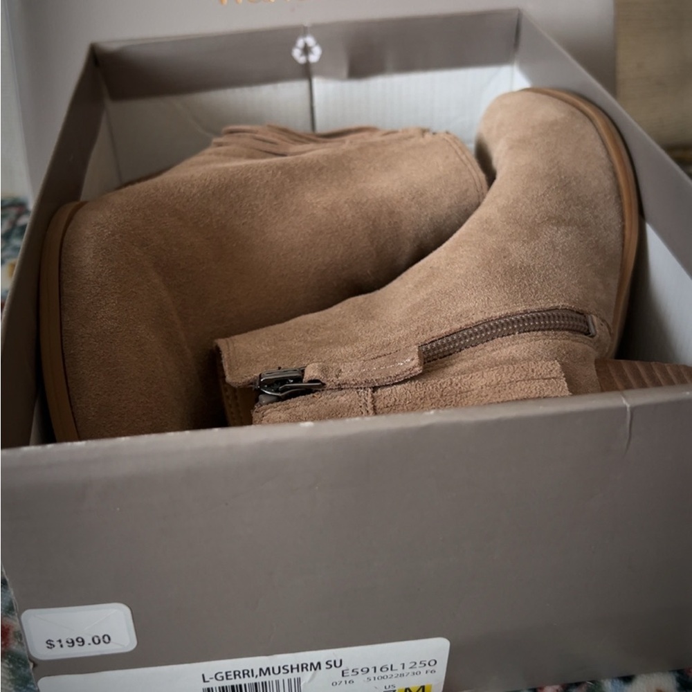 Franco Sarto Tan Ankle Boots size 7M - Picture 5 of 5